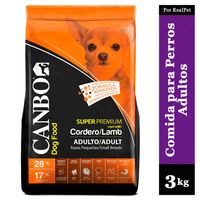 Comida para Perro Adulto Pequeño Canbo Cordero 3 kg