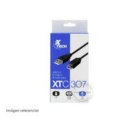 Cable Xtech XTC-307 de usb 2.0 a-macho a b-macho de 1.8m