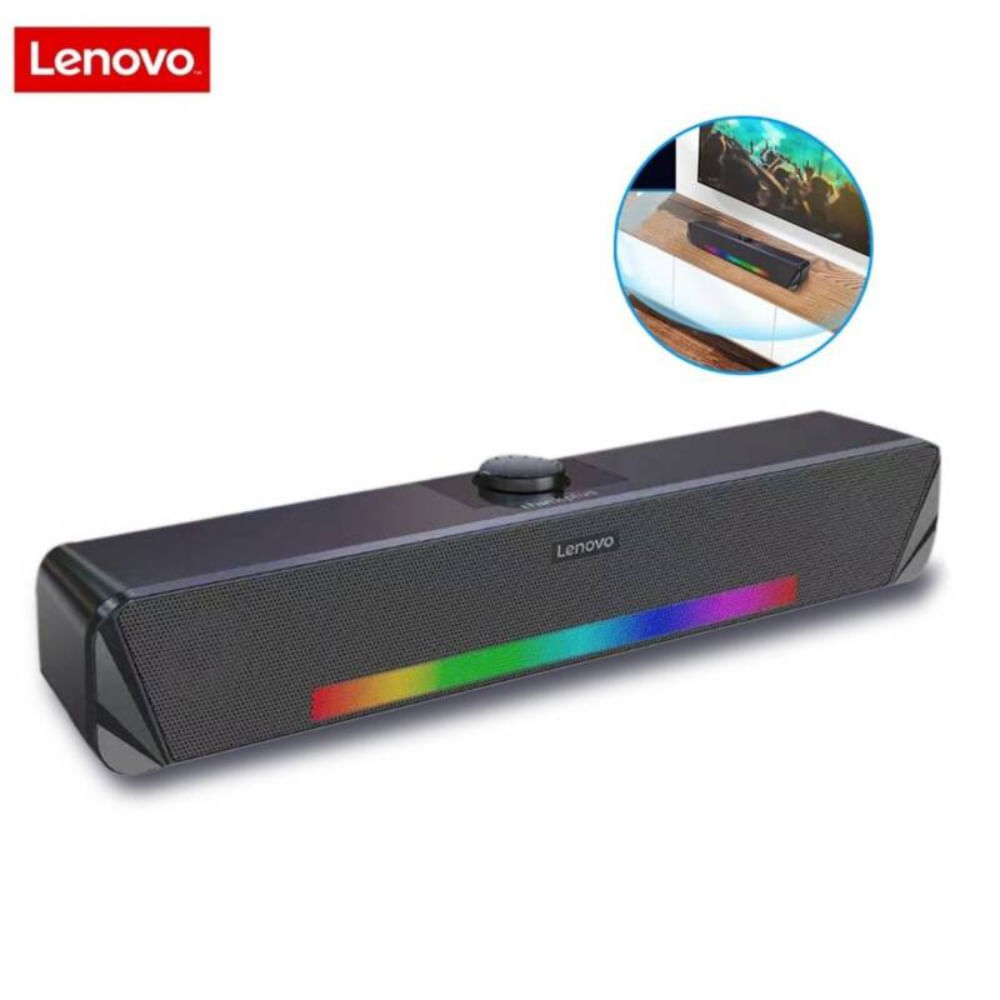 Soundbar Lenovo TS33 Bluetooth 5.0 RGB Speaker Audio 360 Home TV Barra