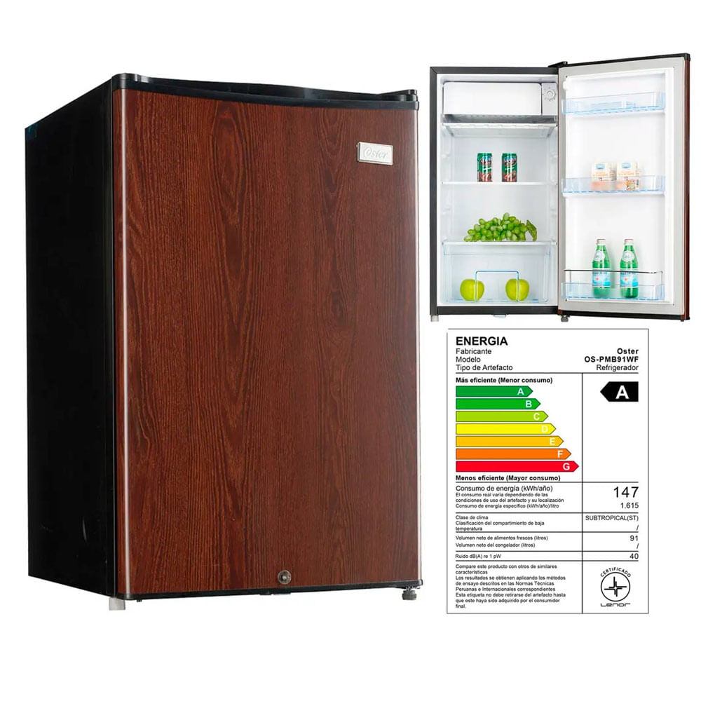 Frigobar Oster OS-PMB91WF 91 Litros