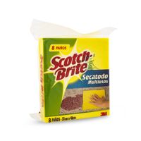 Paño Secatodo Scotch Brite X 8 Unid