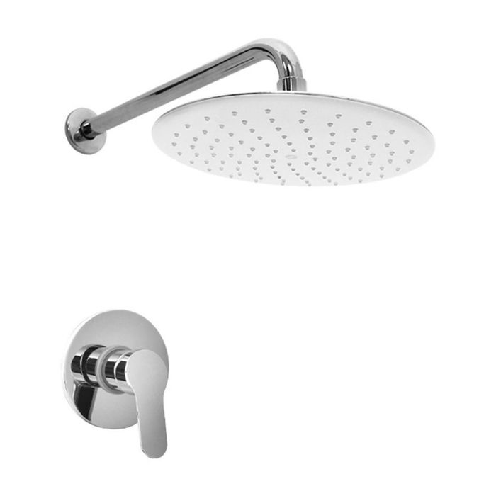 Mezcladora monocomando de ducha Tahití Cromado Italgrif Promart