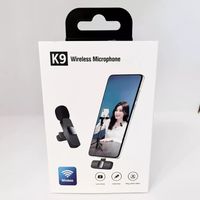 Micrófono Inalámbrico Solapero K9 Compatible con iPhone