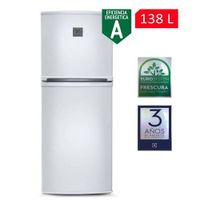 Refrigeradora Electrolux 138L Frost 2 Puertas Blanco ERT18G2HNW