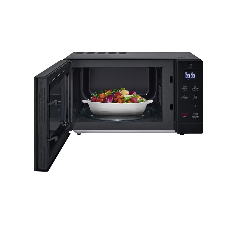 Horno Microondas LG Easyclean 30L MH7032JAS - Negro - Promart