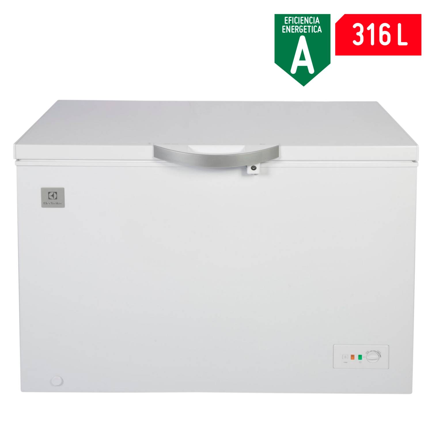 CONGELADORA DUAL FROST DE 251L ELECTROLUX EFCC25C2HUW BLANCO