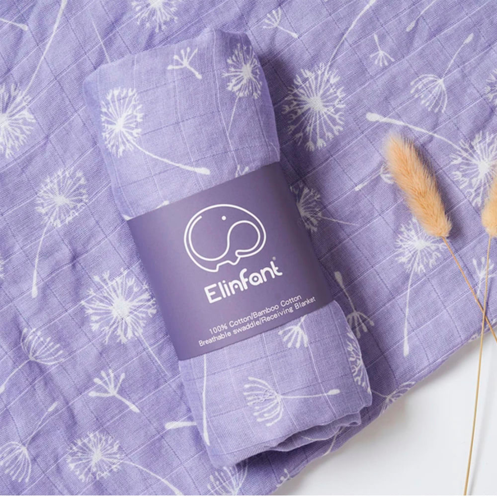 Manta de Muselina Suave para Bebé Bambú y Algodón SM15