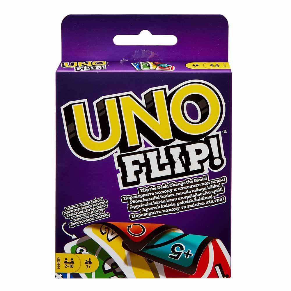 Juego de mesa MATTEL GAMES Uno Flip Juego De Mesa