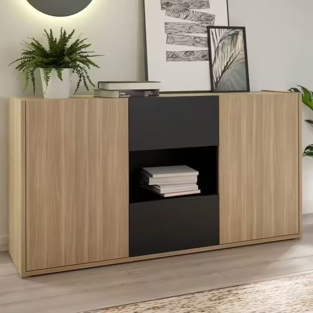 Aparador Moderno Industrial Bonnie R&R MUEBLES