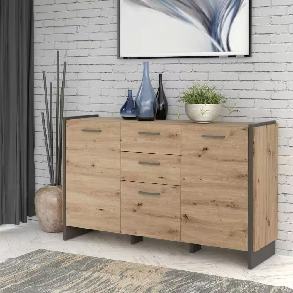 Aparador Moderno Industrial Stefan R&R MUEBLES