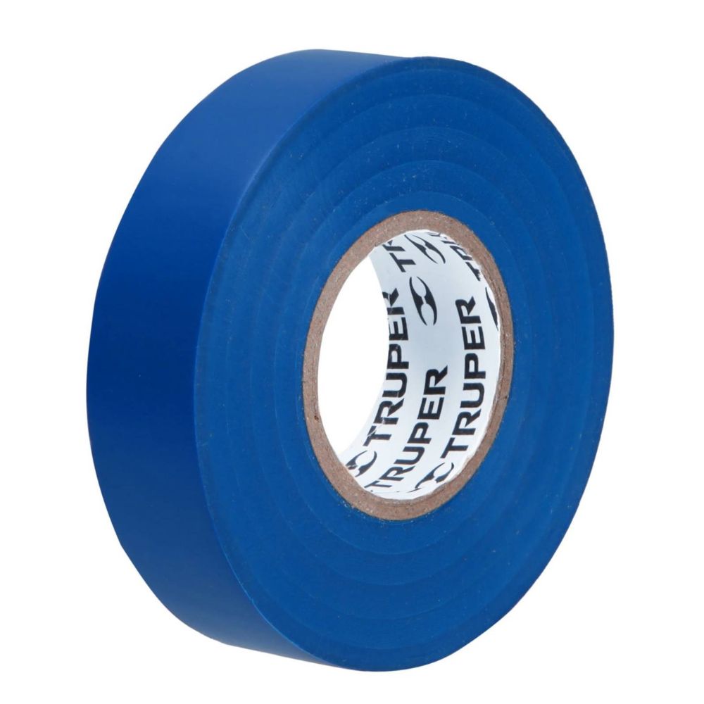 Cinta Aislante azul  19mm x 18m Truper Expert
