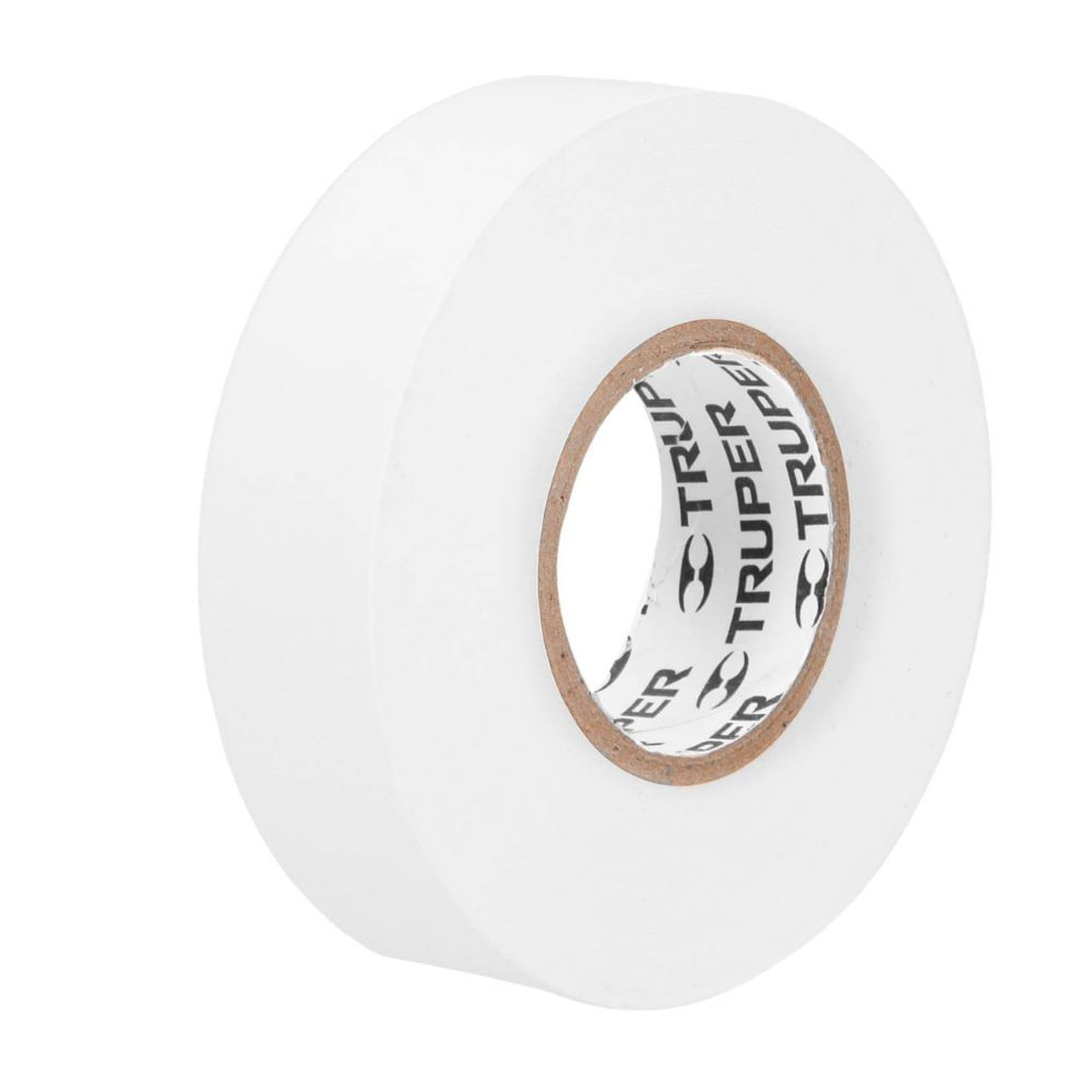 Cinta Aislante blanco19mm x 18m Truper Expert