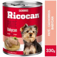 Alimento Húmedo para Perro RICOCAN Cachorro Sabor Carne Lata 330g