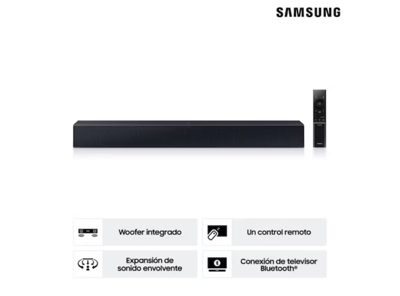 Soundbar Samsung 2.0 Ch Hw-c400