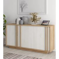 Aparador Moderno Ankara Blanco con Duna R&R MUEBLES