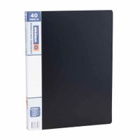 Catálogo con Fundas VINIFAN A4 Color Negro 40un