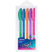 Lapiceros ARTESCO Trimax GL32m Trend Surtido Paquete 5un