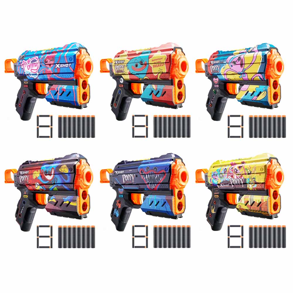 Lanzador Skins Flux Poppy 36649 X-SHOT