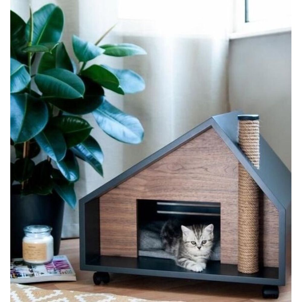 Cat Furniture Muebles De Madera Para Gatos Casa Para Gatos Linea Y