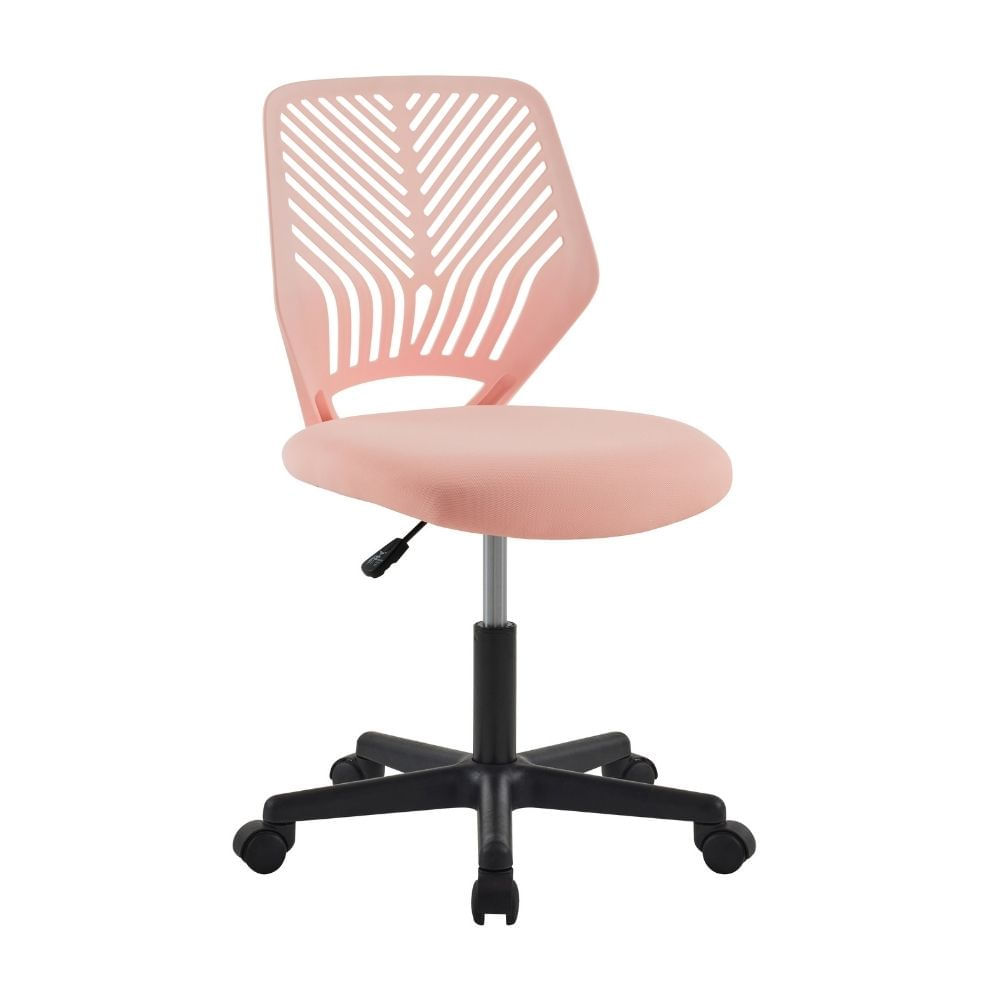 Silla de Oficina Giratoria Miami Tela Mesh Rosa Orange