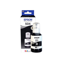 Botella de Tinta T504 Epson T504120 Negro