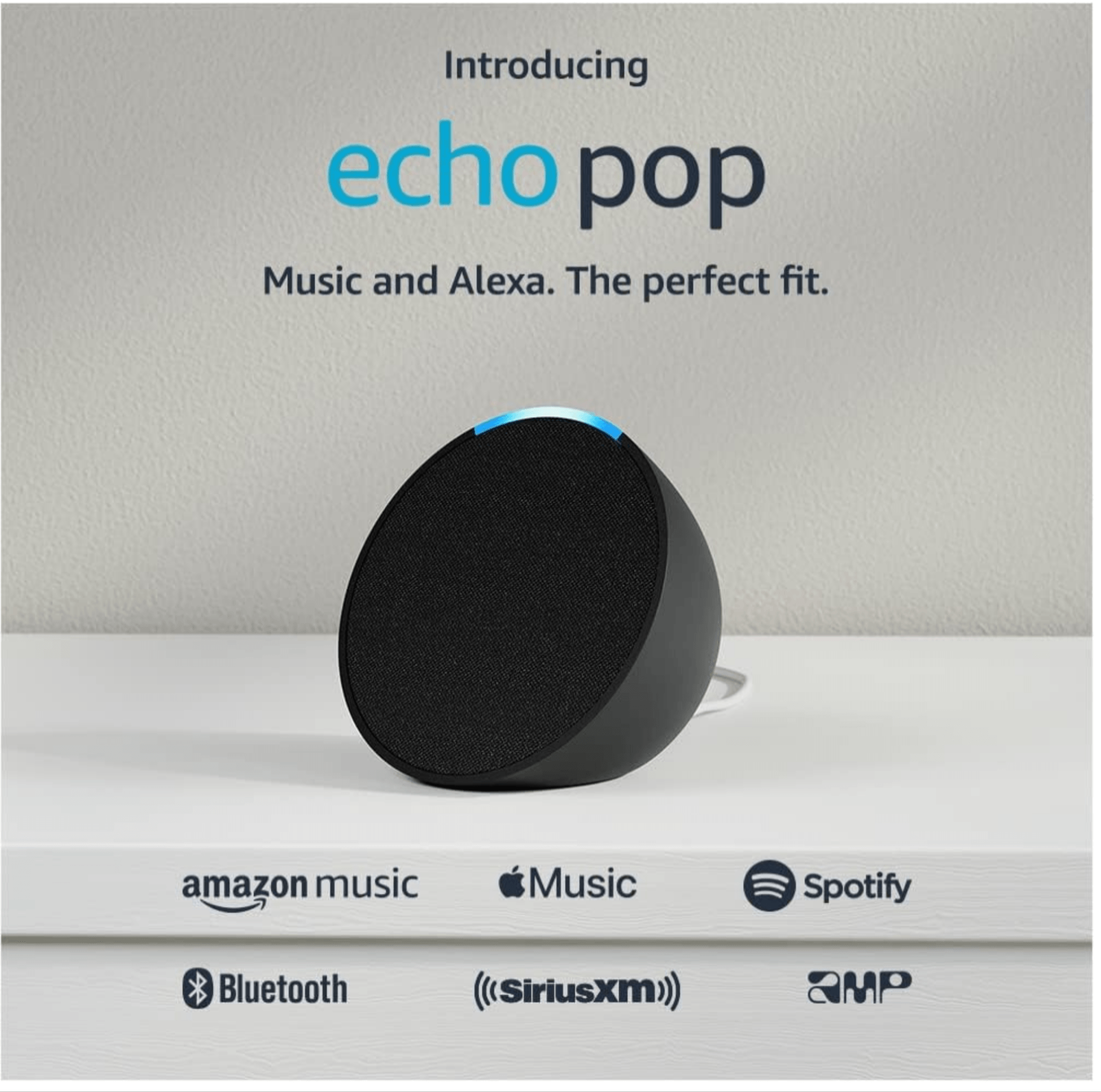 Echo Pop Parlante inteligente y compacto con sonido definido y Alexa