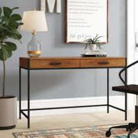 Escritorio Moderno Mario Marrón 120 cm R&R MUEBLES