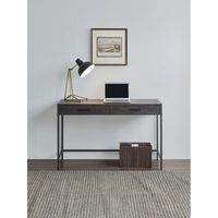 Escritorio Moderno Mario Marrón Oscuro 120 cm R&R MUEBLES