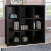 Estante Moderno Akihito Negro R&R MUEBLES