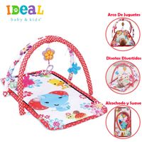 Gimnasio Ideal Para Bebe con Juguetes Elephant Red
