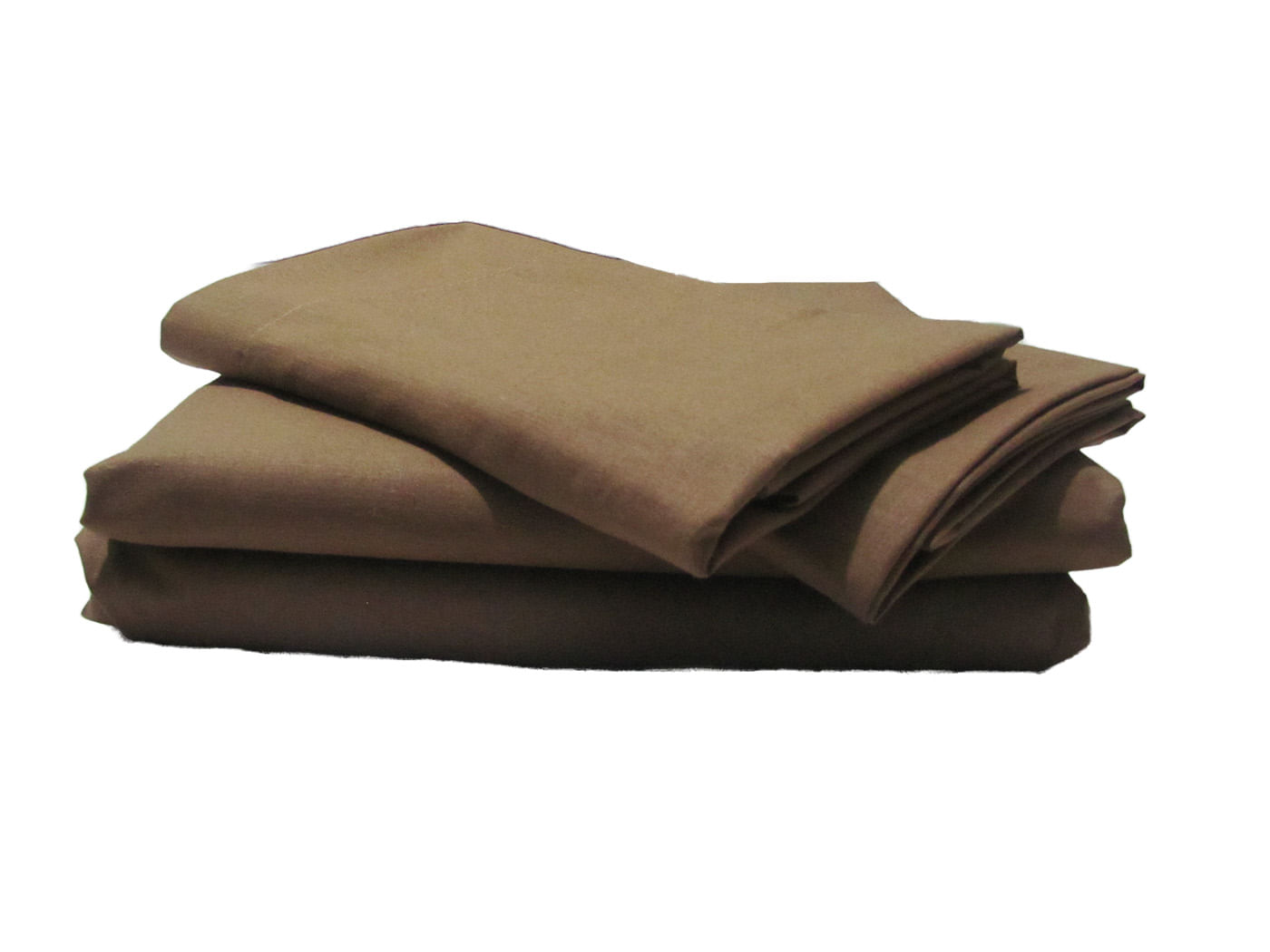 Juego De Sabana 1 Plaza Interiotex 144 Hilos Almendra 50% Algodón