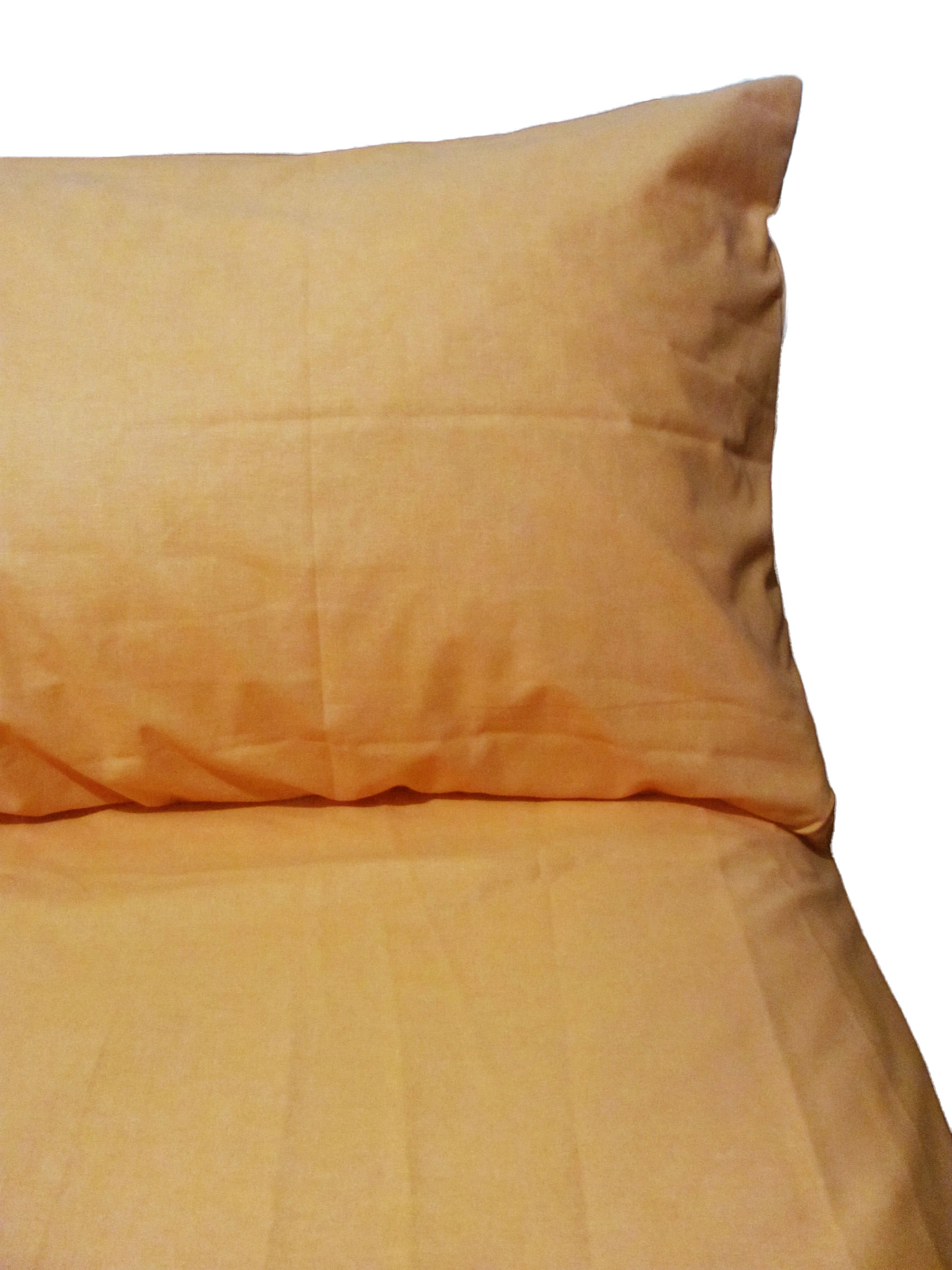 Juego De Sabana King Interiotex 180 Hilos Mandarina 50% Algodón