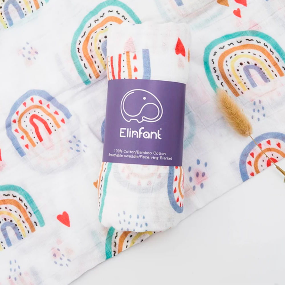 Manta de Muselina Suave para Bebé Bambú y Algodón SM16