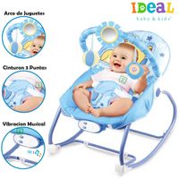 Mecedora para Bebes Musical y Vibrador Star Celeste