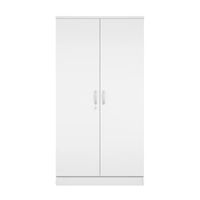 Ropero Moderno Kennedy 2 Puertas Blanco R&R MUEBLES