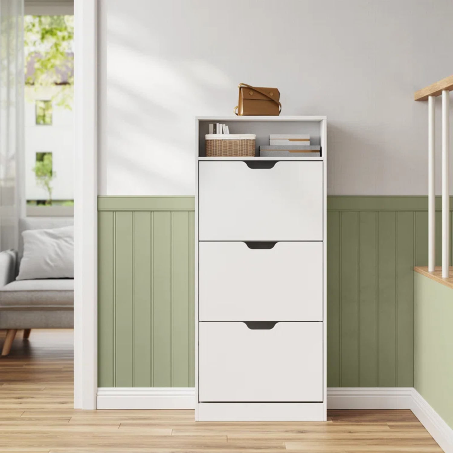 Zapatera Moderna Montoya 3 Cajones R&R MUEBLES