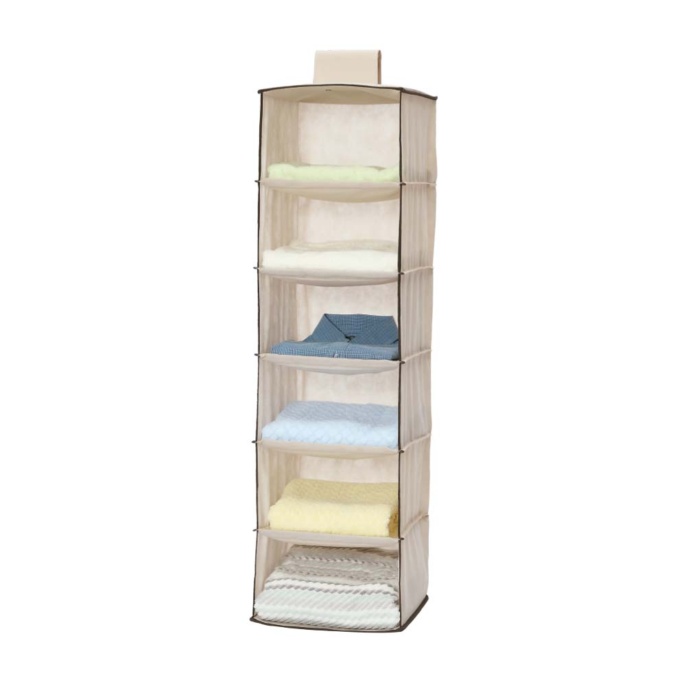 Organizador colgante para ropa 6 niveles Orange