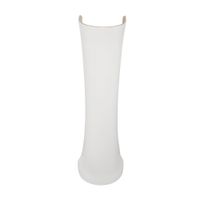Pedestal de Loza Italgrif Modelo Vallarta Blanco Vitrificado 68.5x17.5cm
