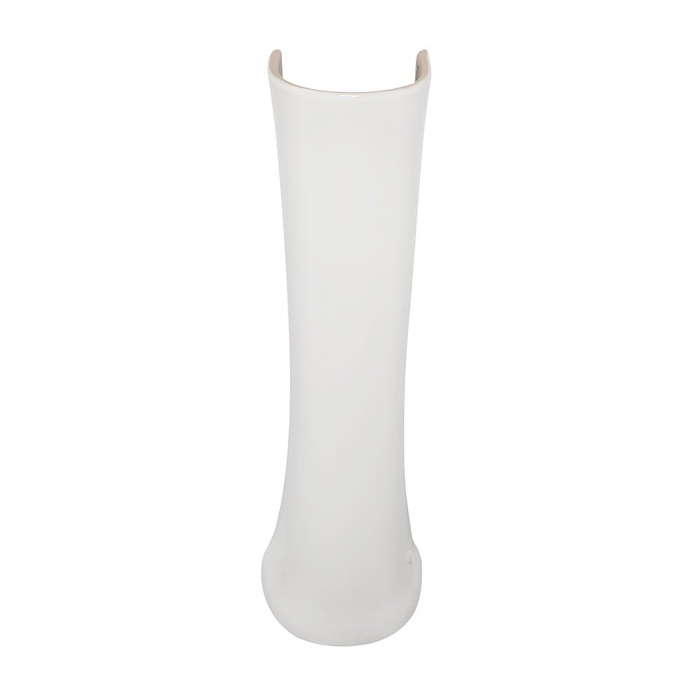 Pedestal de Loza Vainsa Modelo Quarzo Blanco 20x15x68 cm