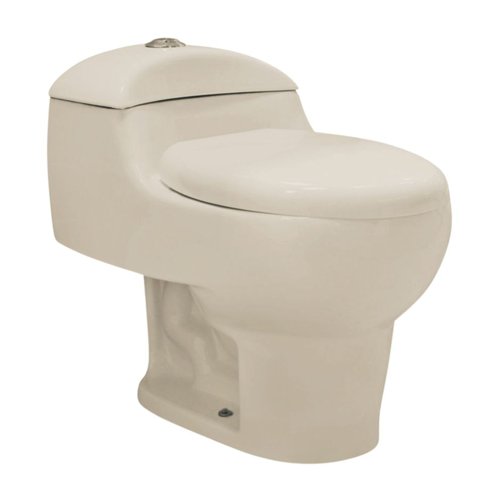 Inodoro One Piece Orange Ártico Boné de Loza Vitrificada con Descarga Dual