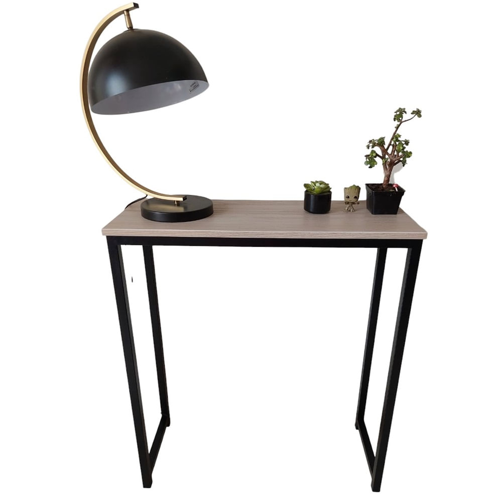 Recibidor consola industrial color nacar