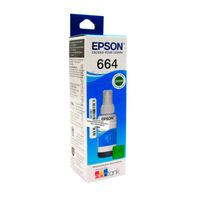 Botella de Tinta Epson T664220-AL Cyan Original