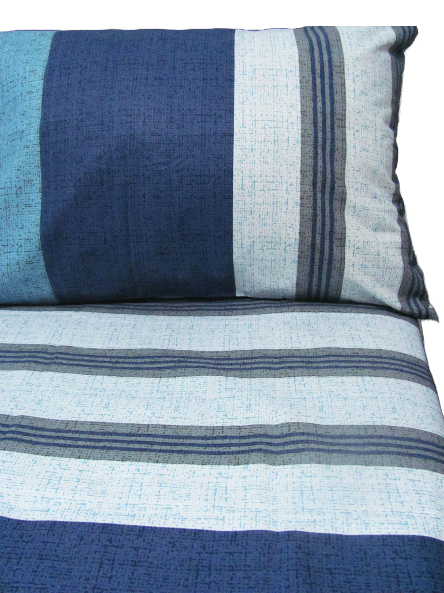 Juego De Sabana Estampada 1 Plaza Interiotex 144 Hilos Narutal 50% Algodón