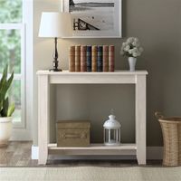 Mesa Consola Moderna Chaplin Blanco Niebla R&R MUEBLES