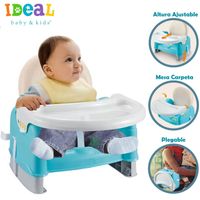 Mesa de Comer Portatil Ideal Plegable Celeste