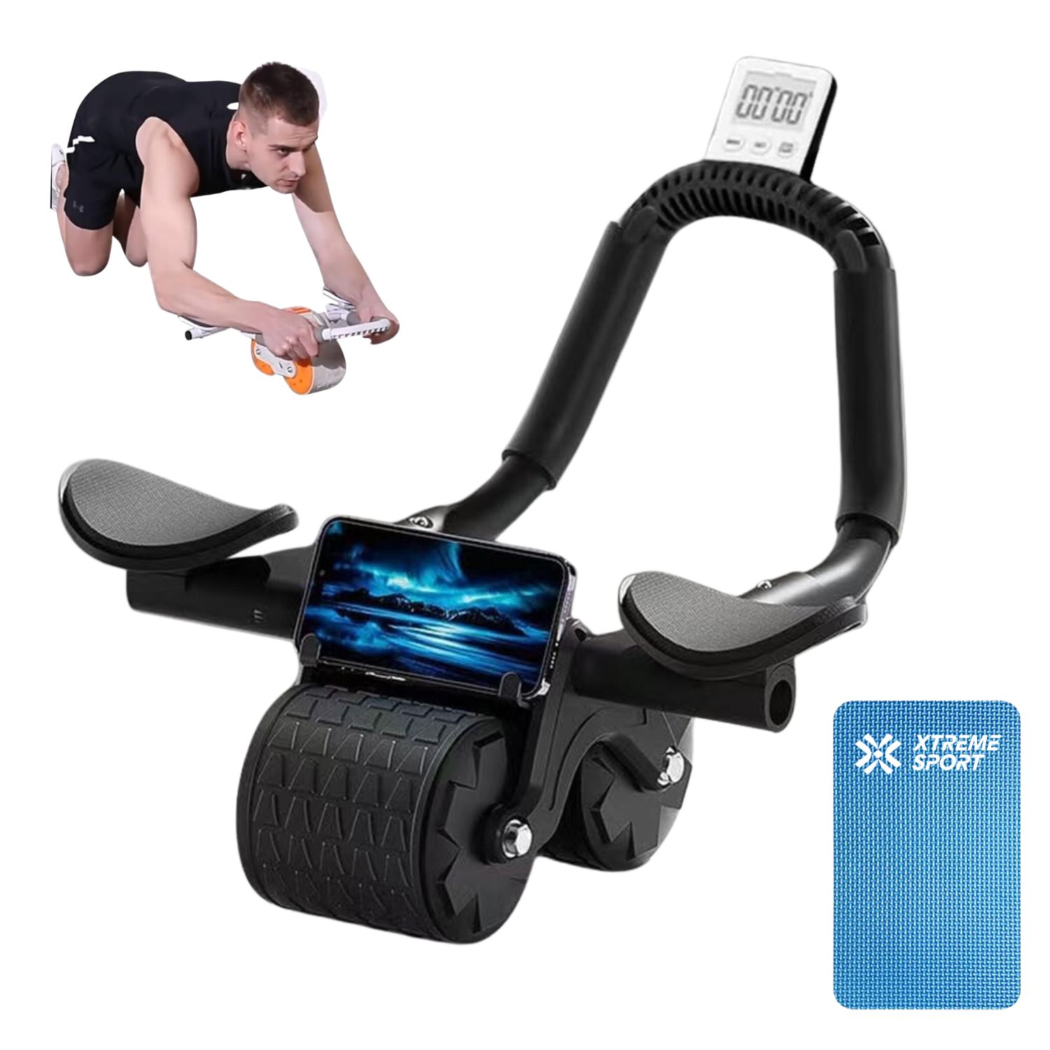 Rueda de Abdominales Smart Fortalece tu Abdomen