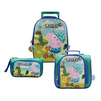 Pack Maleta Escolar George Pig