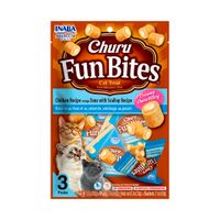 Snack Churu Fun Bites Sabor Pollo Atún y Ostión para Gatos