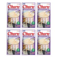 Snack Húmedo Churu de Pollo con Camarones para Gatos pack x6