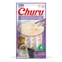 Snack Húmedo Churu de Pollo con Camarones para Gatos x4 und